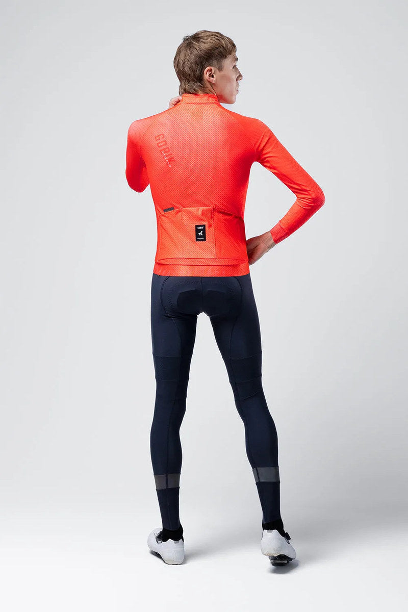 GOBIK Hyder Long Sleeve Jersey - Vermilion