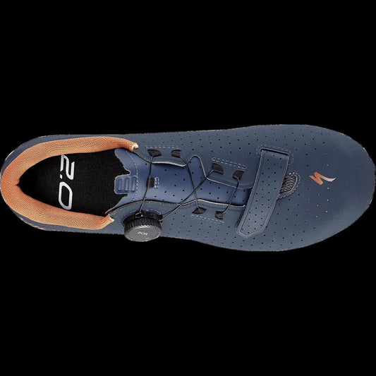 SPECIALIZED Torch 2.0 Road Cycling Shoes - Deep Marine/Terra Cotta
