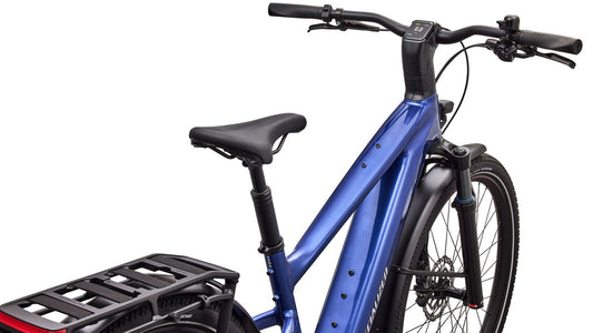 SPECIALIZED Turbo Vado 3 4.0 Ebike - GLOSS PACIFIC BLUE / DUNE WHITE