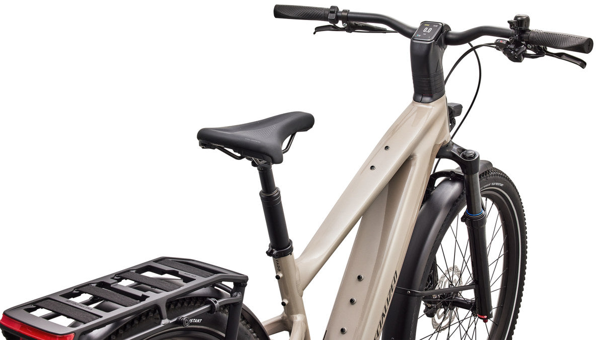 SPECIALIZED Turbo Vado 3 EVO 4.0 Ebike - GLOSS SANDSTONE METALLIC / WARM SMOKE METALLIC