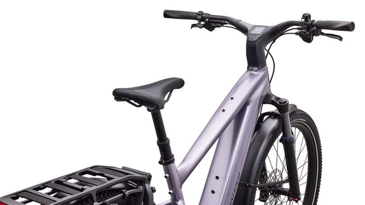 SPECIALIZED Turbo Vado 3 EVO 5.0 Ebike - GLOSS AMETHYST FROST METALLIC / BORDEAUX METALLIC