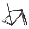 SWorks Tarmac SL9 Road Frameset FACT 12r Carbon - Carb/Bluredcmln/Wht