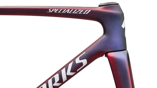S-Works Tarmac SL9 Team Replica Frameset - FDJ United - SUEZ - Redtnt/Blutnt/Redprl