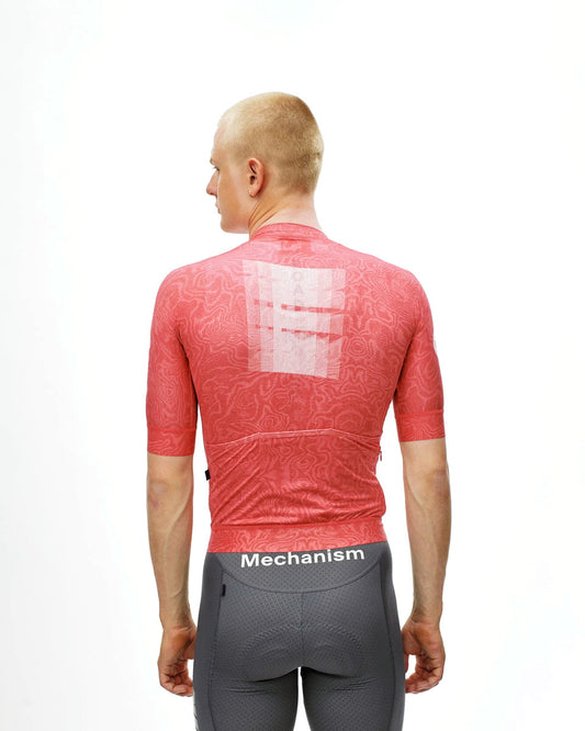 PAS NORMAL STUDIOS Mechanism Logo Jersey - AOP RTN Classic Red