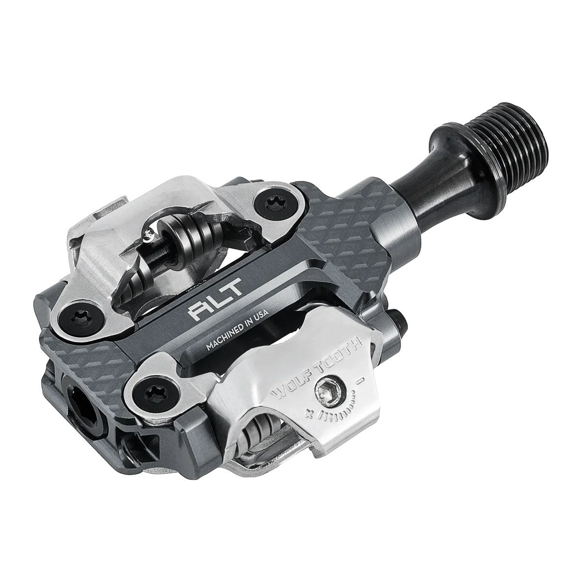 WOLF TOOTH MK0 Alt XC Clipless Pedals - Shadow Grey