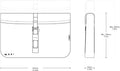 USWE ADDITIONAL HANDLEBAR BAG - BLACK