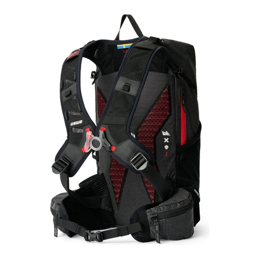 USWE ROLLTOP VST 18 BACKPACK - BLACK