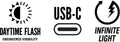LEZYNE MICRO DRIVE PRO 1000+ HELMET LIGHT - BLACK/WHITE