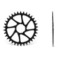 GARBARUK Round  Chainring DIRECT MOUNT CANNONDALE HOLLOWGRAM (AI-COMPATIBLE) - BLACK