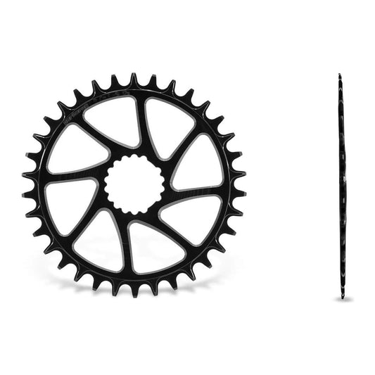 GARBARUK Round  Chainring DIRECT MOUNT CANNONDALE HOLLOWGRAM (AI-COMPATIBLE) - BLACK