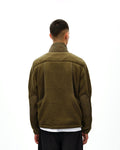 PAS NORMAL STUDIOS Off Race Pile Fleece Jacket - Deep Olive