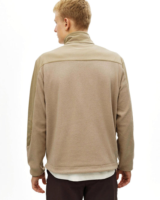 PAS NORMAL STUDIOS Off Race Light Fleece Half Zip - Beige
