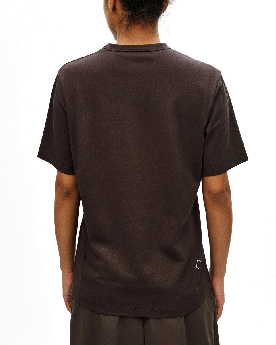 PAS NORMAL STUDIOS Off Race Cotton Tech TShirt - Dark Purple
