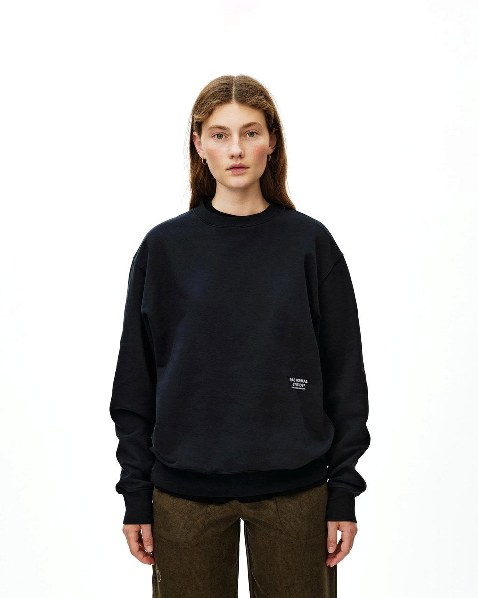 PAS NORMAL STUDIOS Off Race Sweatshirt - Black