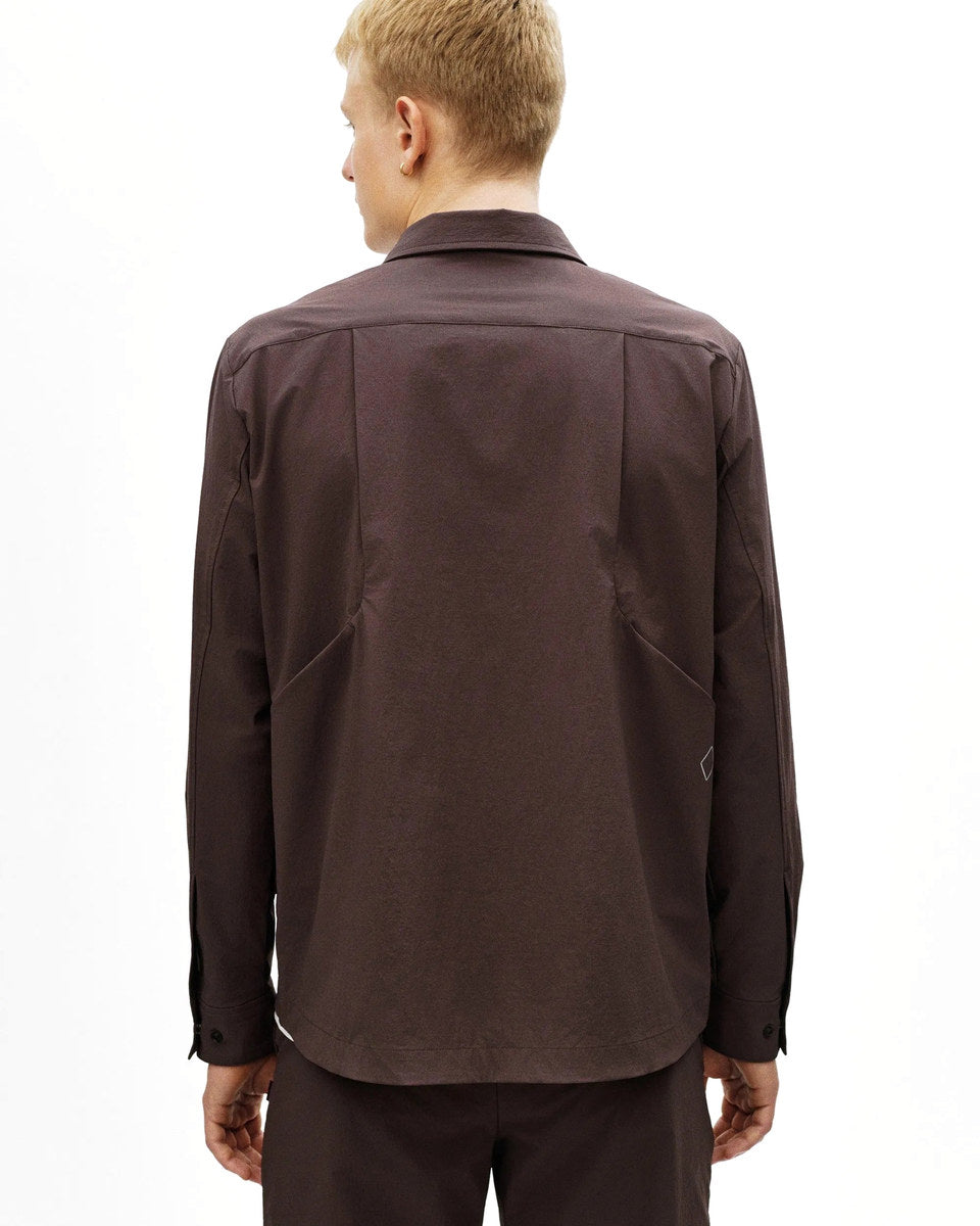 PAS NORMAL STUDIOS Off Race Tech Overshirt - Dark Purple