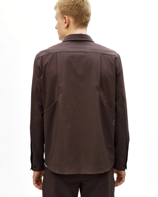 PAS NORMAL STUDIOS Off Race Tech Overshirt - Dark Purple