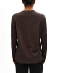 PAS NORMAL STUDIOS Off Race Cotton Tech Long Sleeve TShirt - Dark Purple