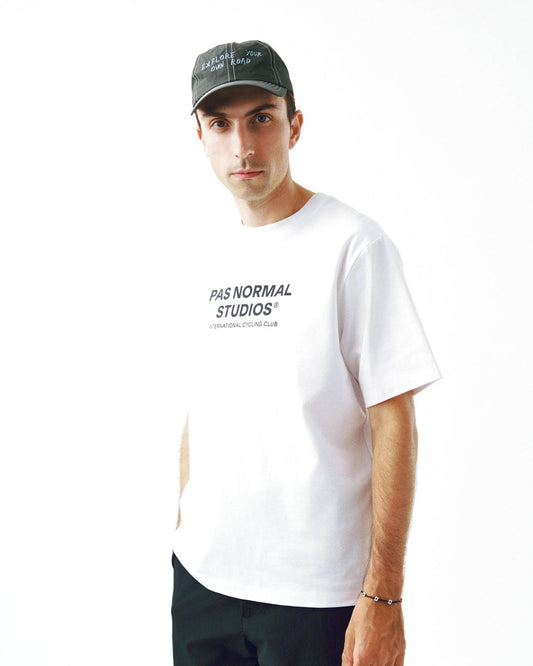PAS NORMAL STUDIOS OffRace Logo TShirt - White