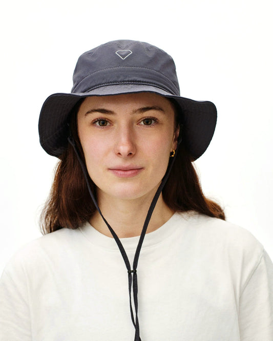 PAS NORMAL STUDIOS Off Race Tech Bucket Hat - Steel