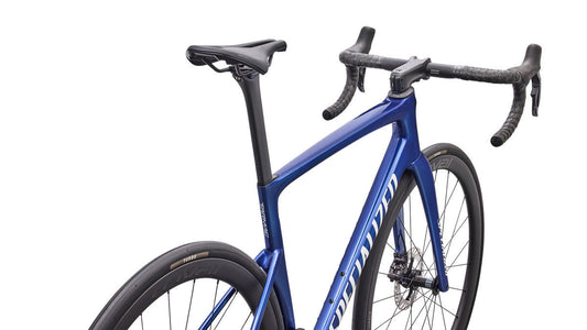 SPECIALIZED TARMAC SL9 EXPERT ROAD BIKE - PACIFIC BLUE METALLIC/WHITE