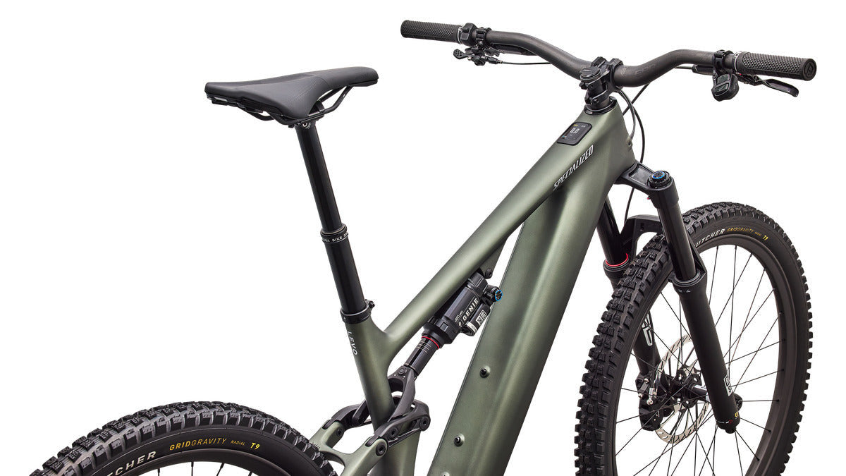 SPECIALIZED TURBO LEVO 4 PRO MTB EBIKE- BTLGRN/BLKPRL/SILDST