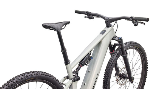 SPECIALIZED SWORKS TURBO LEVO R MTB EBIKE - DLM MET/CMLN SIL GRN/OAK GRN MET