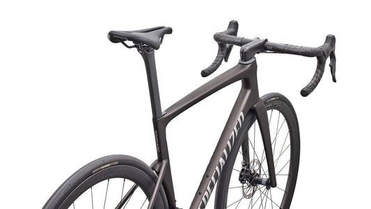 SPECIALIZED TARMAC SL9 EXPERT ROAD BIKE - WRMSMKMET/SILDST