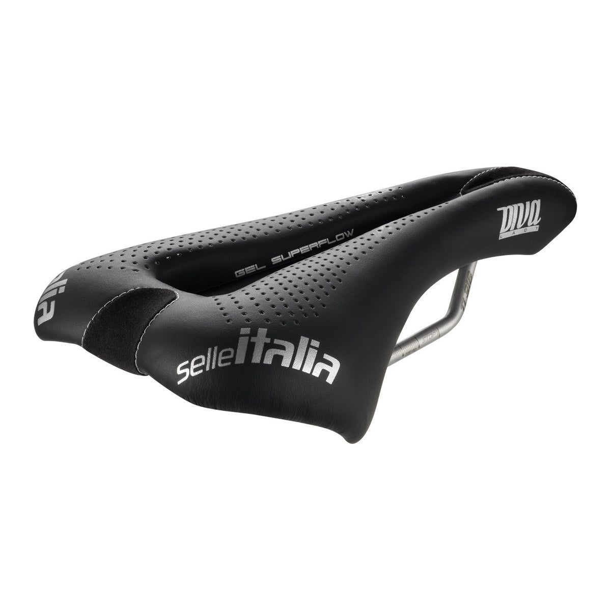 SELLE ITALIA Diva Gel Superflow Saddle - Black