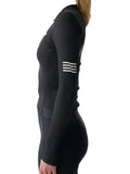 MAAP Women Evade Pro Base LS Jersey 2.0 - Black