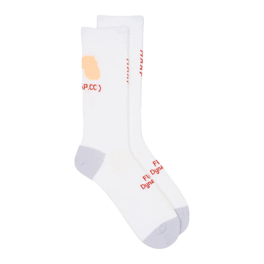 MAAP Strata Team Sock - White/Sorbet