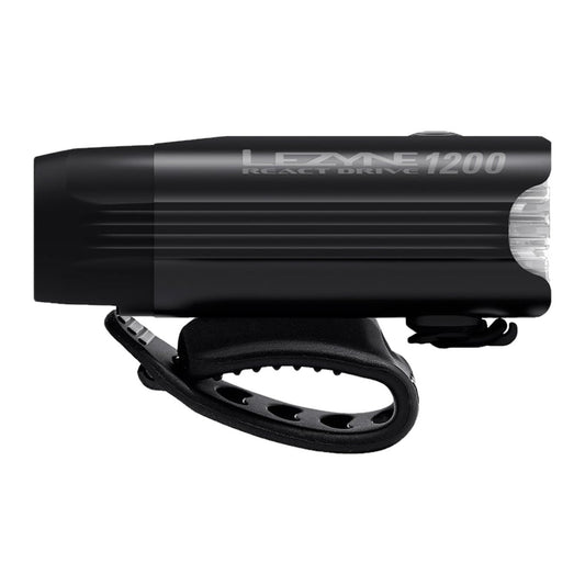 LEZYNE REACT DRIVE 1200 LUMEN RADAR Front LIGHT - Black