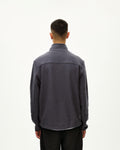 PAS NORMAL STUDIOS Off Race Boiled Wool Half Zip - Steel