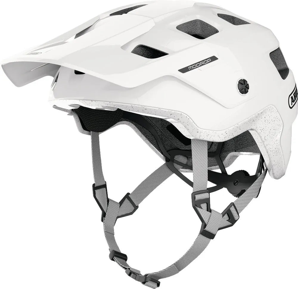 ABUS MODROP MIPS HELMET - ALPINE WHITE