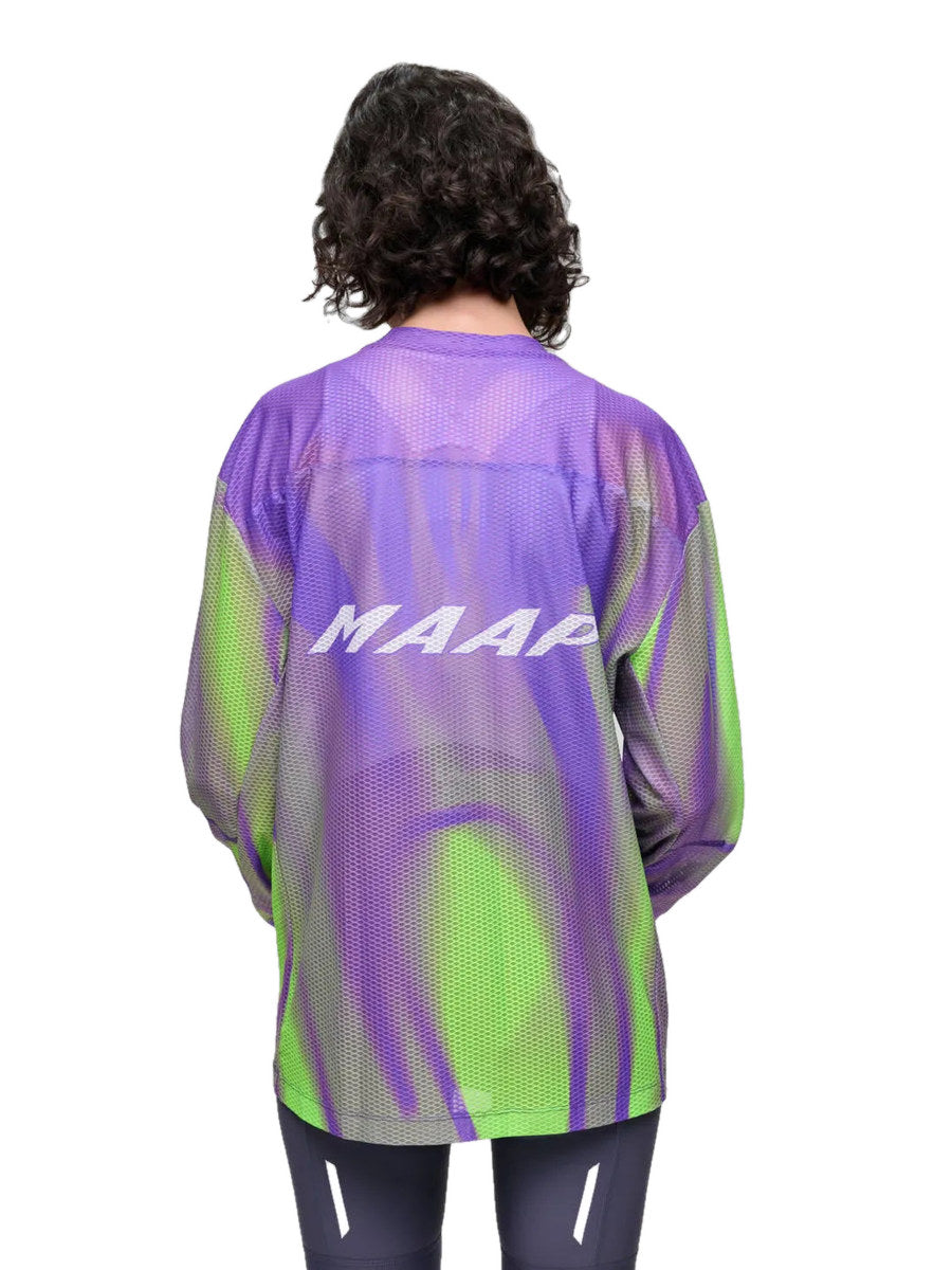 MAAP WorldTour 26 Air Mesh LS Tee - Blackout Glow