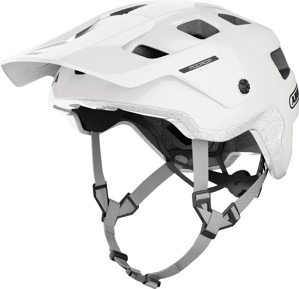 ABUS MODROP HELMET - ALPINE WHITE