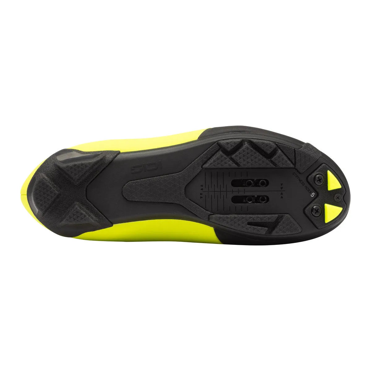 SIDI Algor Primaloft Gravel Cycling Shoes - Black / Fluo Yellow