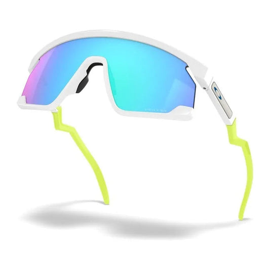 OAKLEY Custom By Velodrom Bxtr Eyewear - Matte White Prizm Sapphire