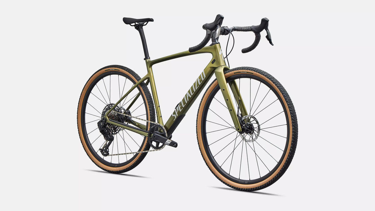 SPECIALIZED Diverge 4 Comp Complete Gravel Bike SRAM Apex AXS/S1000 2026 - Laurel Green Metallic/dolomite Metallic