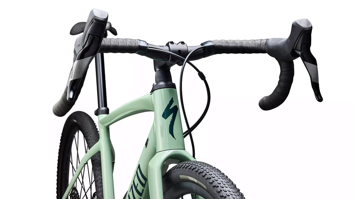 SPECIALIZED Diverge 4 Comp Alloy Complete Gravel Bike SRAM Apex - Gloss Pistachio / Emerald Metallic