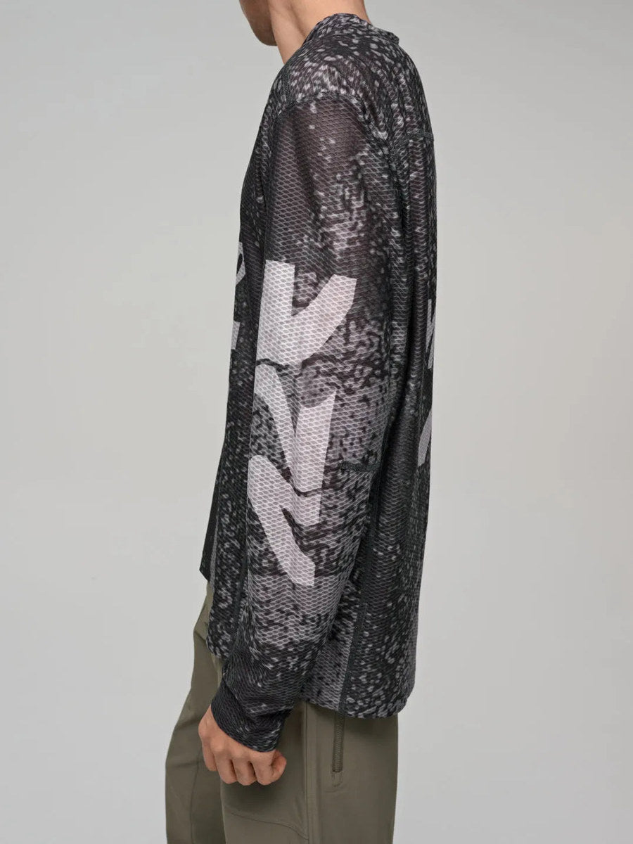 MAAP Alt Road Mesh LS Tee - Silver/Black