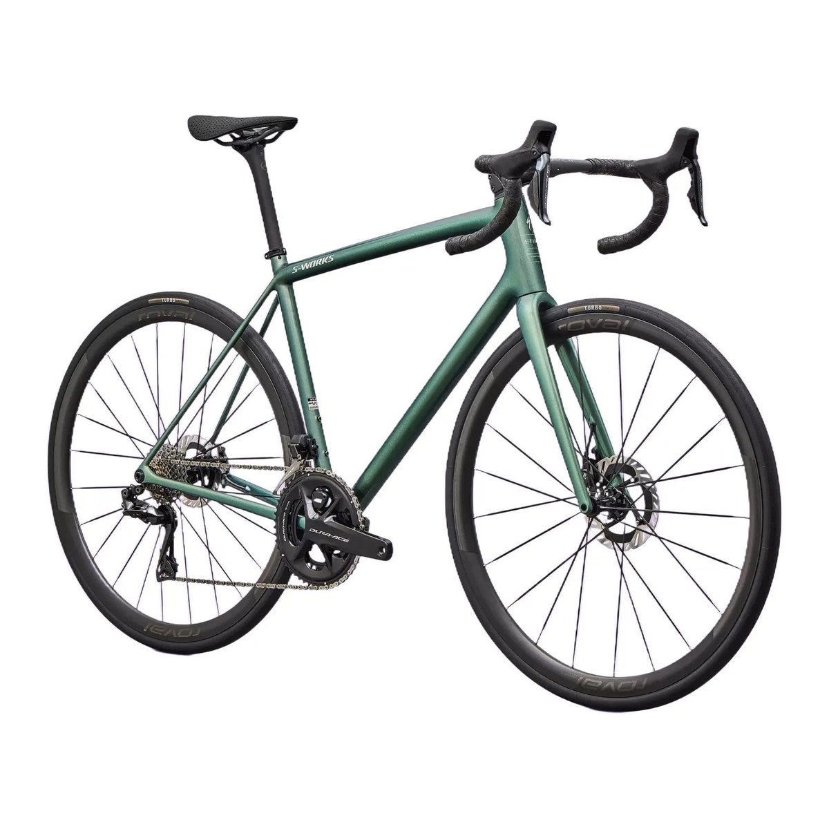SPECIALIZED Aethos 2 Complete Road Bike Shimano Dura Ace E1 2026 - Gloss Premium Fjord Metallic / Dolomite Metallic