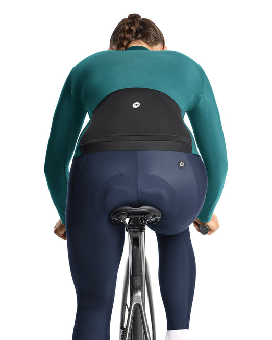 ASSOS Uma GT 2/3 LS Women Jersey C2 - Foundation Green