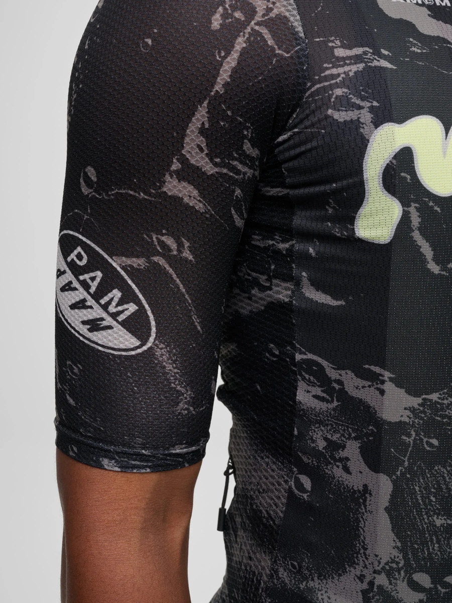 MAAP x PAM Pro Air Jersey 3.0 - Black/Glow Lime