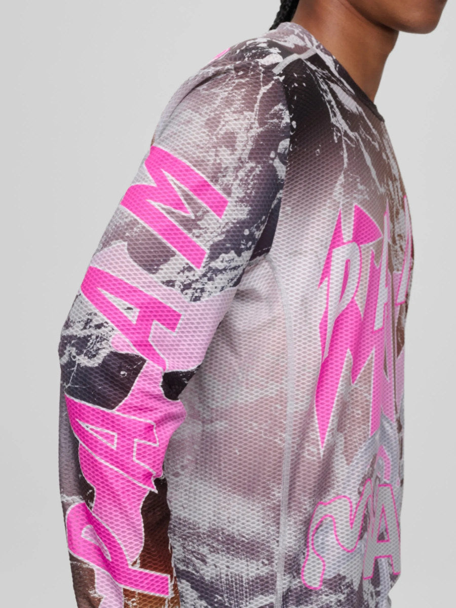 MAAP x PAM Air Mesh LS Tee - Violet Cosmos