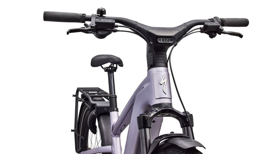 SPECIALIZED Turbo Vado 3 5.0 Ebike - GLOSS AMETHYST FROST METALLIC / BORDEAUX METALLIC