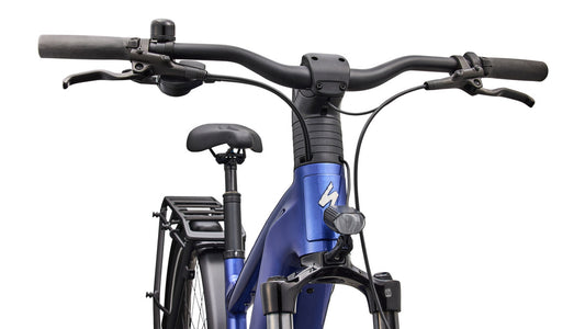 SPECIALIZED Turbo Vado 3 EVO 4.0 Ebike - GLOSS PACIFIC BLUE / DUNE WHITE