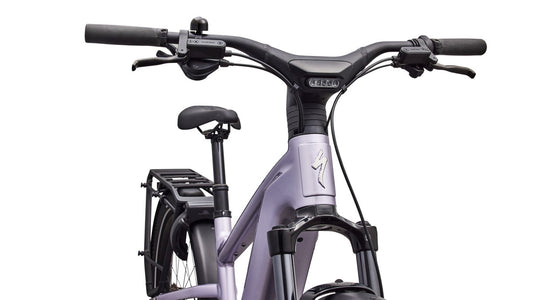 SPECIALIZED Turbo Vado 3 EVO 5.0 Ebike - GLOSS AMETHYST FROST METALLIC / BORDEAUX METALLIC