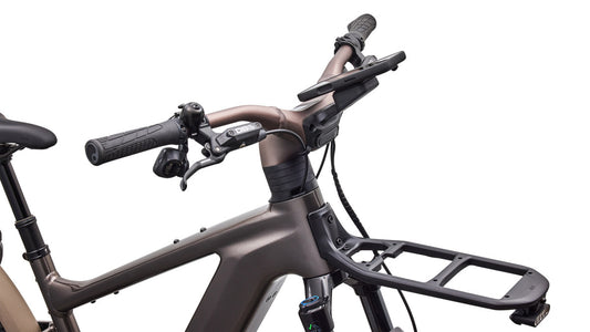 SPECIALIZED Turbo Vado 3 EVO 6.0 Ebike - GLOSS WARM SMOKE METALLIC / SATIN BRUSHED CHROME