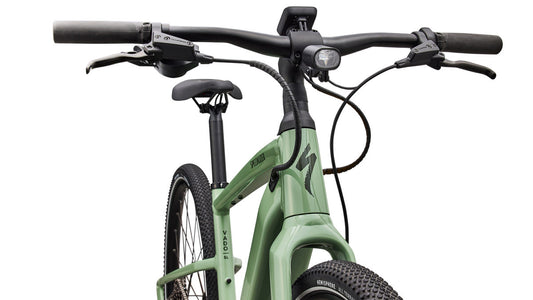 SPECIALIZED Turbo Vado SL 2 4.0 Ebike - GLOSS PISTACHIO / OAK GREEN METALLIC FROST REFLECTIVE