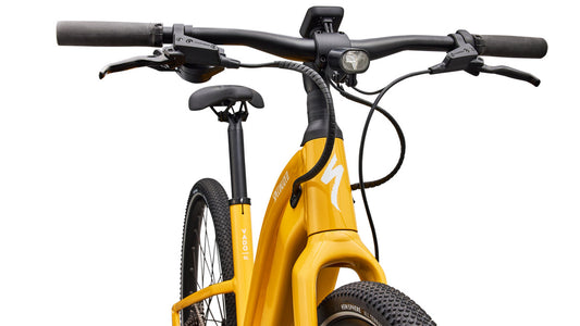 SPECIALIZED Turbo Vado SL 2 4.0 Step Through Ebike - GLOSS BRASSY YELLOW / METALLIC WHITE SILVER FROST REFLECTIVE
